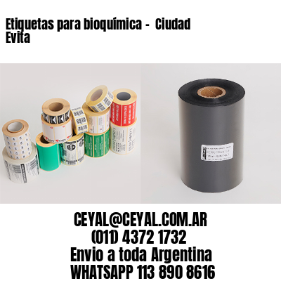 Etiquetas para bioquímica –  Ciudad Evita