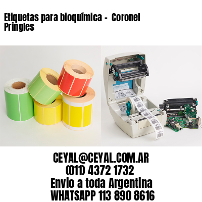 Etiquetas para bioquímica –  Coronel Pringles