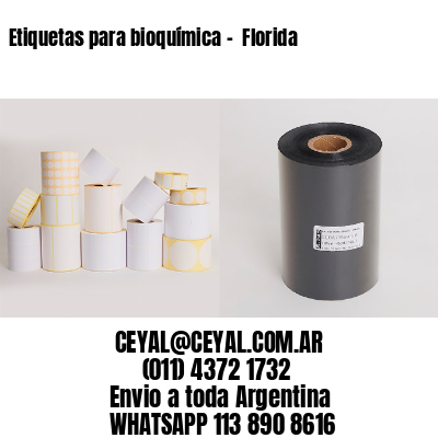 Etiquetas para bioquímica –  Florida