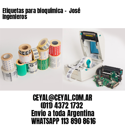 Etiquetas para bioquímica –  José Ingenieros