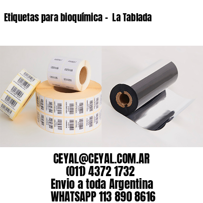 Etiquetas para bioquímica –  La Tablada