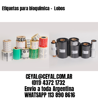 Etiquetas para bioquímica –  Lobos