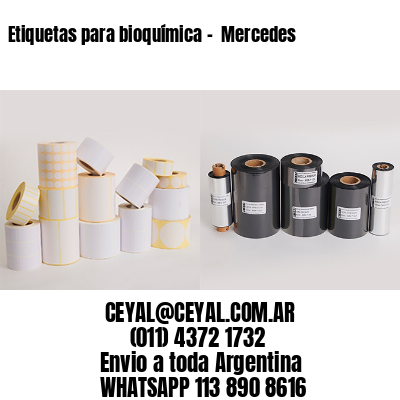 Etiquetas para bioquímica –  Mercedes