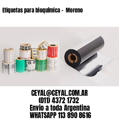 Etiquetas para bioquímica –  Moreno