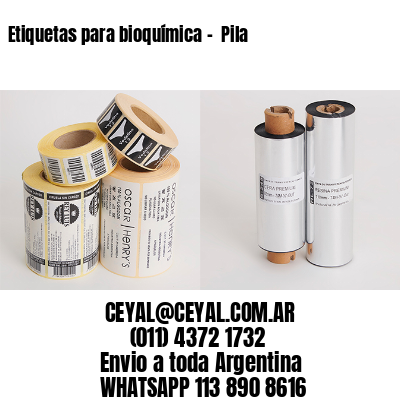 Etiquetas para bioquímica –  Pila