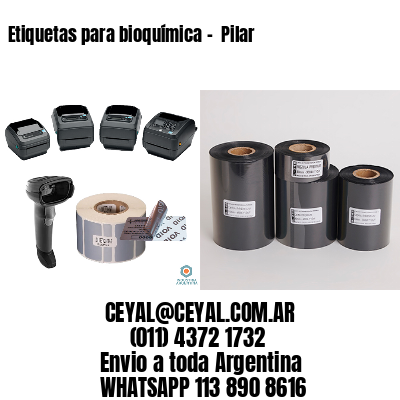 Etiquetas para bioquímica –  Pilar