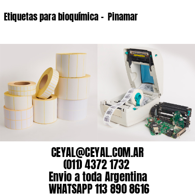 Etiquetas para bioquímica –  Pinamar