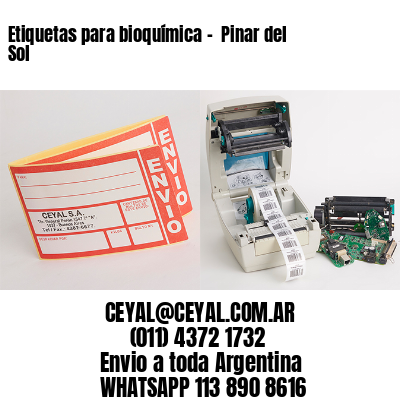 Etiquetas para bioquímica –  Pinar del Sol
