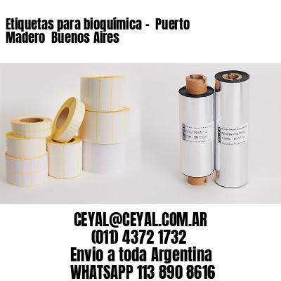 Etiquetas para bioquímica –  Puerto Madero  Buenos Aires