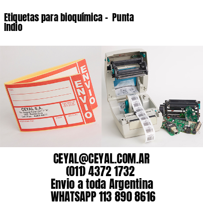Etiquetas para bioquímica –  Punta Indio