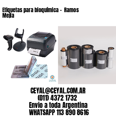 Etiquetas para bioquímica –  Ramos Mejía