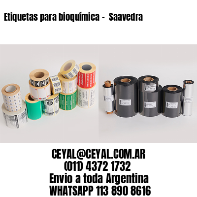 Etiquetas para bioquímica –  Saavedra