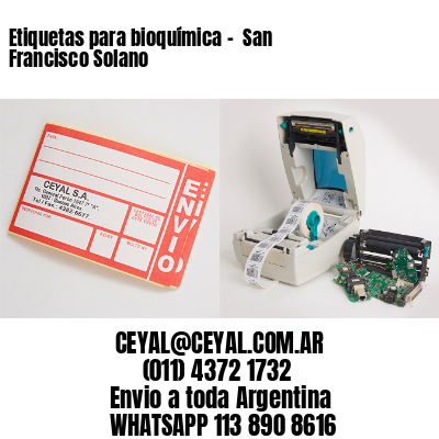 Etiquetas para bioquímica –  San Francisco Solano