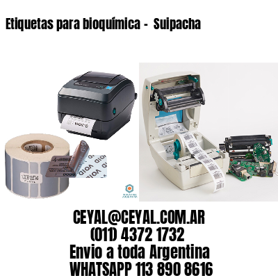 Etiquetas para bioquímica –  Suipacha