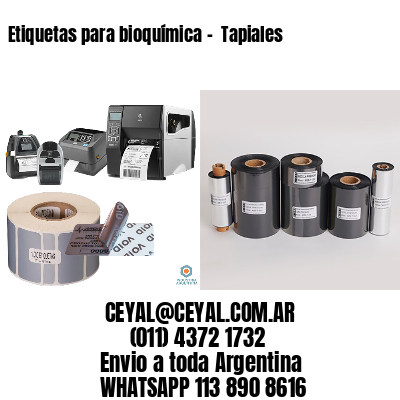 Etiquetas para bioquímica –  Tapiales