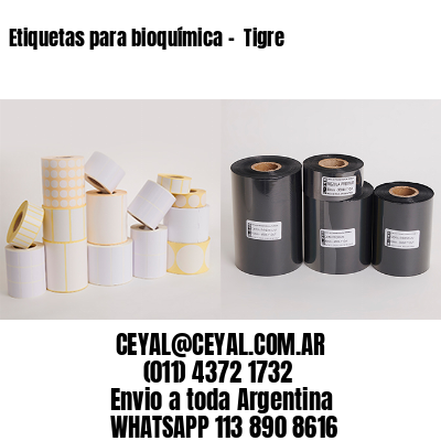 Etiquetas para bioquímica –  Tigre