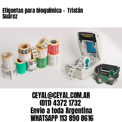 Etiquetas para bioquímica –  Tristán Suárez