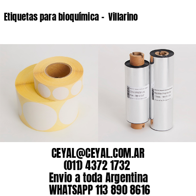 Etiquetas para bioquímica –  Villarino