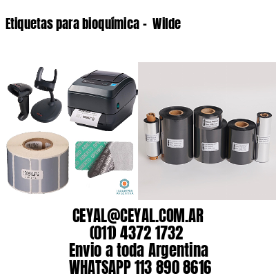 Etiquetas para bioquímica –  Wilde