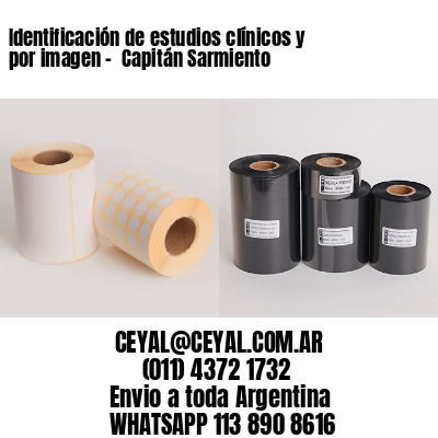 Identificación de estudios clínicos y por imagen –  Capitán Sarmiento