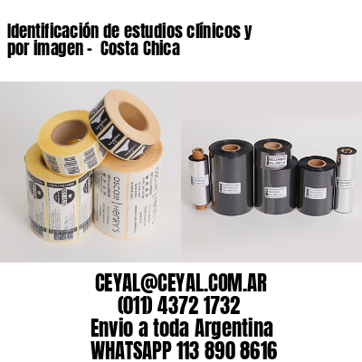 Identificación de estudios clínicos y por imagen –  Costa Chica