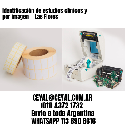 Identificación de estudios clínicos y por imagen –  Las Flores