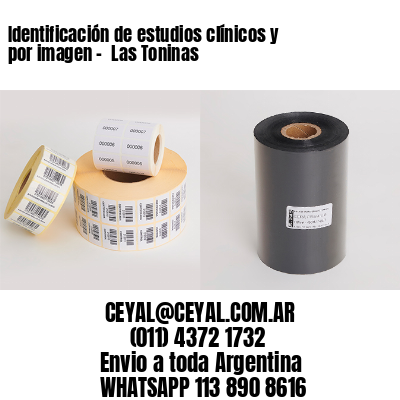 Identificación de estudios clínicos y por imagen –  Las Toninas
