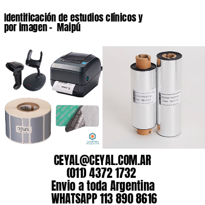 Identificación de estudios clínicos y por imagen –  Maipú