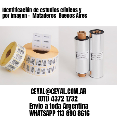 Identificación de estudios clínicos y por imagen –  Mataderos  Buenos Aires