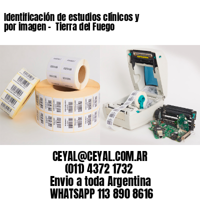 Identificación de estudios clínicos y por imagen –  Tierra del Fuego