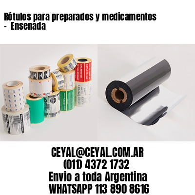 Rótulos para preparados y medicamentos –  Ensenada