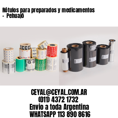 Rótulos para preparados y medicamentos –  Pehuajó