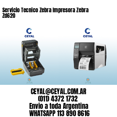 Servicio Tecnico Zebra Impresora Zebra Zd620