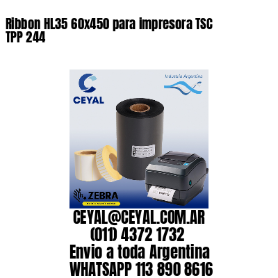 Ribbon HL35 60×450 para impresora TSC TPP 244