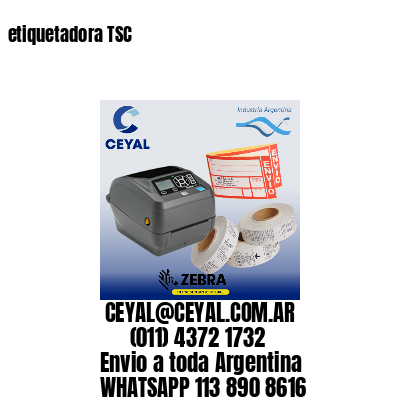 etiquetadora TSC