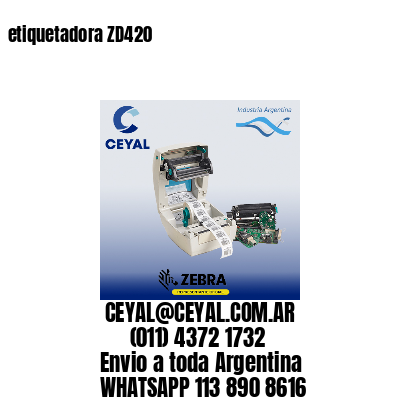 etiquetadora ZD420