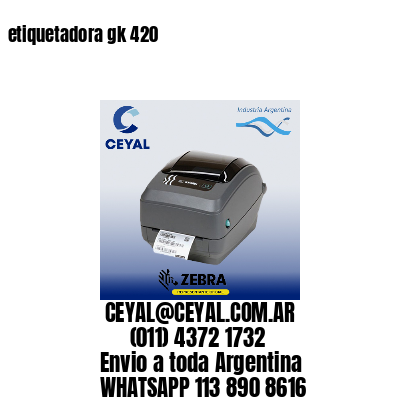etiquetadora gk 420
