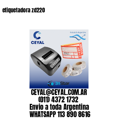 etiquetadora zd220