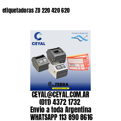 etiquetadoras ZD 220 420 620