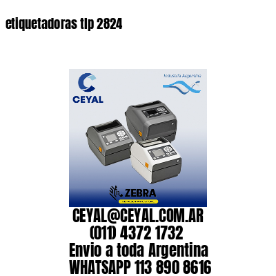 etiquetadoras tlp 2824
