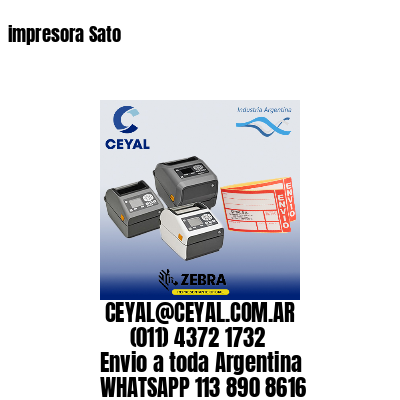 impresora Sato