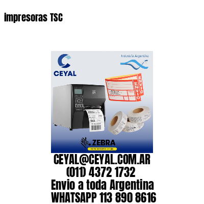 impresoras TSC