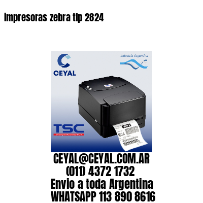 impresoras zebra tlp 2824