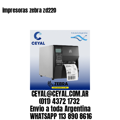 impresoras zebra zd220