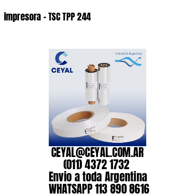 impresora – TSC TPP 244