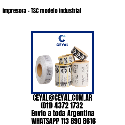 impresora – TSC modelo industrial
