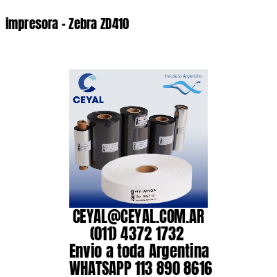 impresora – Zebra ZD410