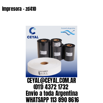 impresora – zd410