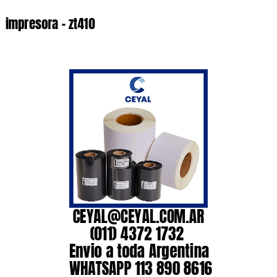 impresora – zt410
