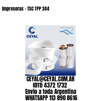impresoras – TSC TPP 244